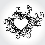 Vector lace card N3