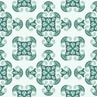 Vector Seamless Paisley Pattern N3