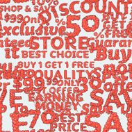 Seamless sale discount pattern