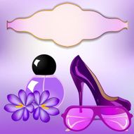 feminine perfume shoes