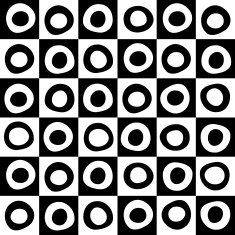Black and white mosaic background
