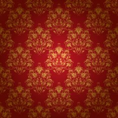 Damask seamless floral pattern N16