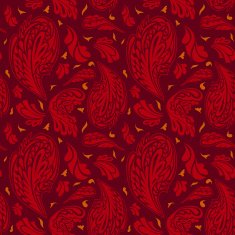 Red seamless vector pattern