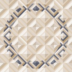Fashion pattern with square diamonds