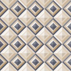 Fashion pattern with square diamonds N2