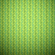 Abstract floral vector seamless pattern (tiling)