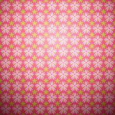 Abstract flower vector seamless pattern (tiling) N3