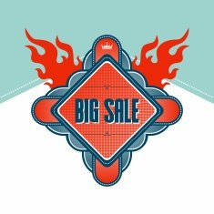 vintage sticker label N398