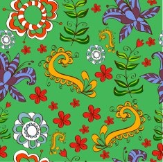 Floral design in a tender colors N3