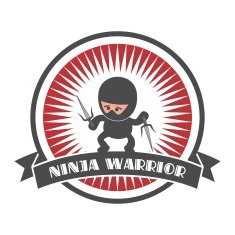 ninja sticker label