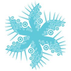 original vector snowflake lace N2