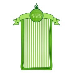 vintage sticker label N502