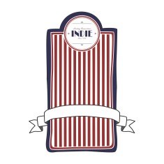 vintage sticker label N528