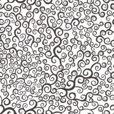 vintage seamless pattern with spiral elements