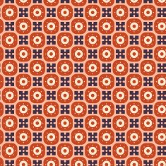 Seamless simple retro geometrical pattern of classic style