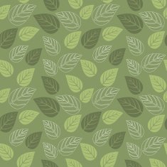 Seamless leaf pattern N18