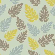 Seamless leaf pattern N24