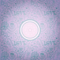 Ornamental round lace frame Background for celebrations holida