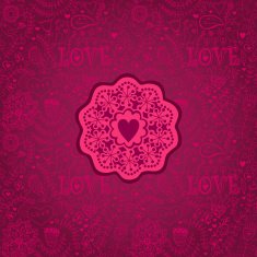Floral Background with Vintage Label Gorgeous seamless N2