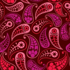 Seamless paisley texture for your design Endless pattern with p N5