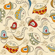 Seamless pattern with leaf N42