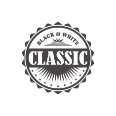 vintage sticker label N584
