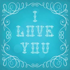 Vintage card for Valentine's Day N2