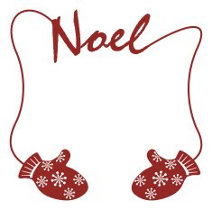 Noel Mittens Frame C