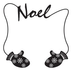 Noel Mittens Frame
