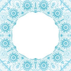Decorative Vintage Design Element illustration with lacy frame N3