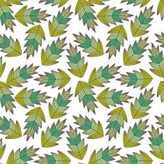 Seamless leaf pattern N25
