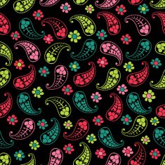 Seamless paisley texture for your design Endless pattern with p N8