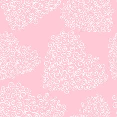 Romantic seamless pattern with hearts N48