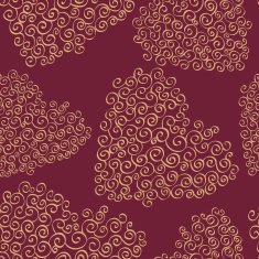 Romantic seamless pattern with hearts N49
