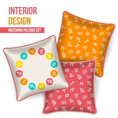 Set of decorative pillow N7