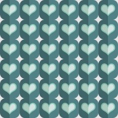 Seamless heart pattern N9