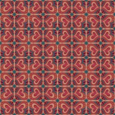 Ethnic love heart pattern N7