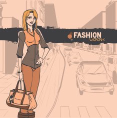 Urban fashion City and people N6
