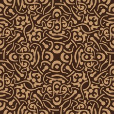Brown seamless pattern N5