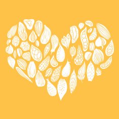 Abstarct doodle heart N2