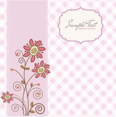 seamless pattern background with flowers N10
