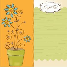 seamless pattern background with flowers N11