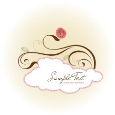 seamless pattern background with flowers N18
