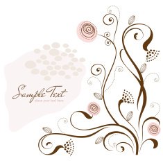 seamless pattern background with flowers N23