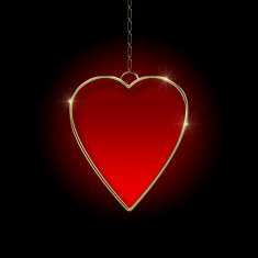 Heart medallion