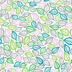 Seamless pattern with leaf abstract N3