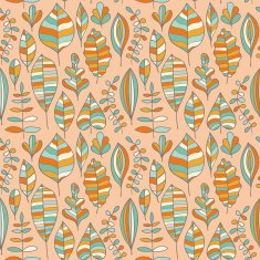 Seamless pattern with leafs N5