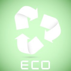 origami recycle for your design Vector