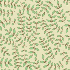 Seamless pattern with leaf N44