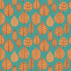 Seamless pattern with leafs N11